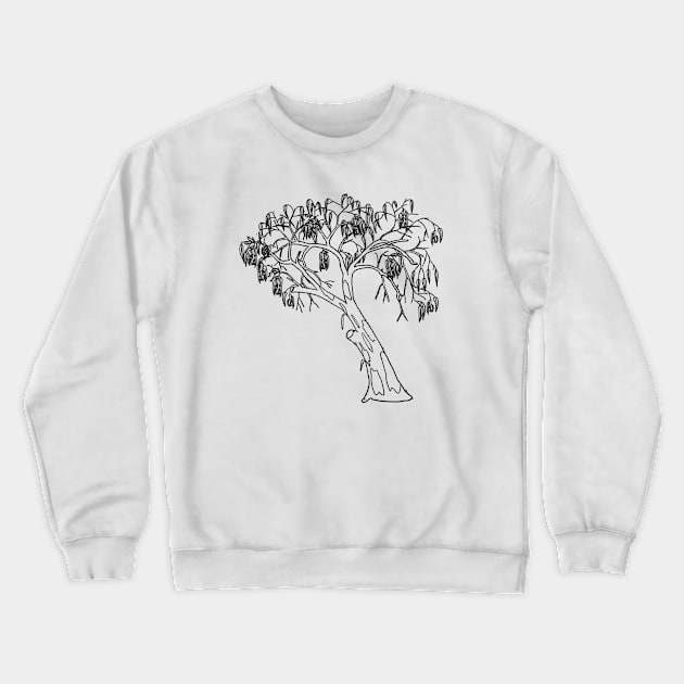 Lonely Tree Crewneck Sweatshirt by wanungara